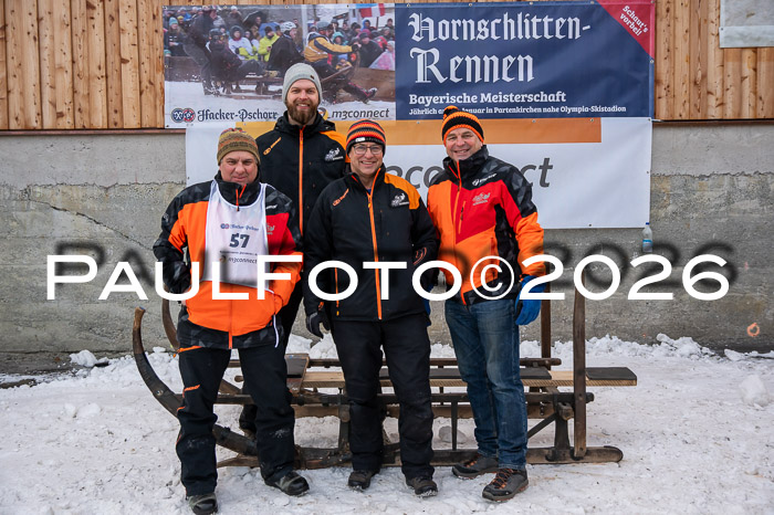 55. Hornschlittenrennen Partenkirchen, 06.01.2026