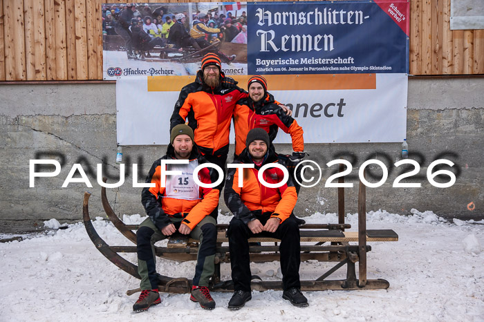 55. Hornschlittenrennen Partenkirchen, 06.01.2026