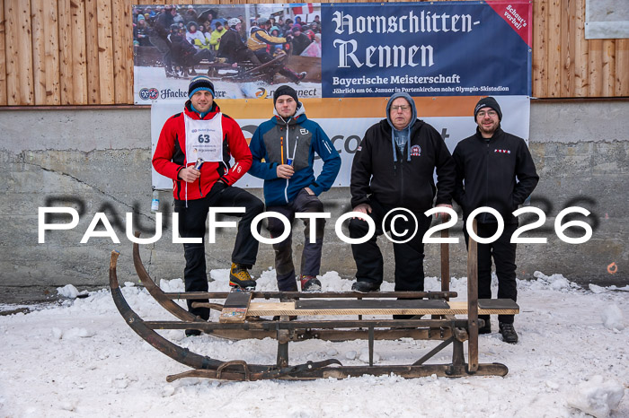 55. Hornschlittenrennen Partenkirchen, 06.01.2026