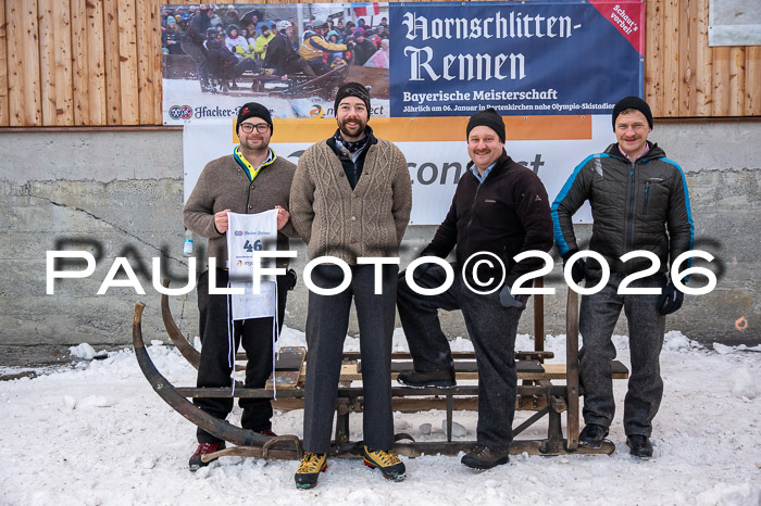 55. Hornschlittenrennen Partenkirchen, 06.01.2026