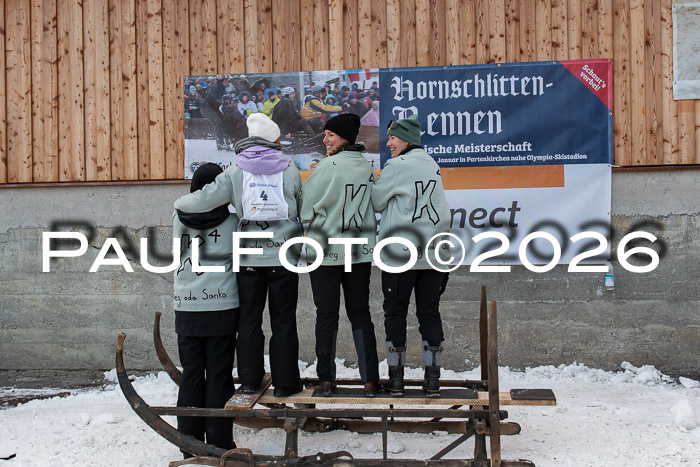 55. Hornschlittenrennen Partenkirchen, 06.01.2026