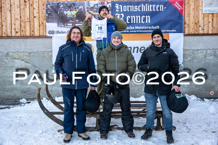 55. Hornschlittenrennen Partenkirchen, 06.01.2026