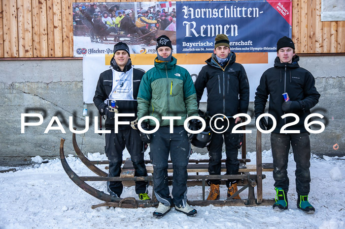 55. Hornschlittenrennen Partenkirchen, 06.01.2026