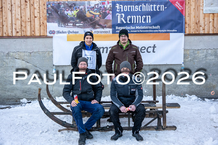 55. Hornschlittenrennen Partenkirchen, 06.01.2026