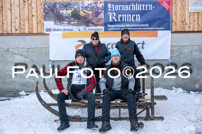 55. Hornschlittenrennen Partenkirchen, 06.01.2026