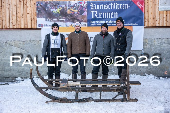 55. Hornschlittenrennen Partenkirchen, 06.01.2026