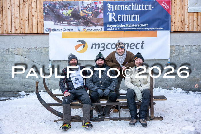 55. Hornschlittenrennen Partenkirchen, 06.01.2026