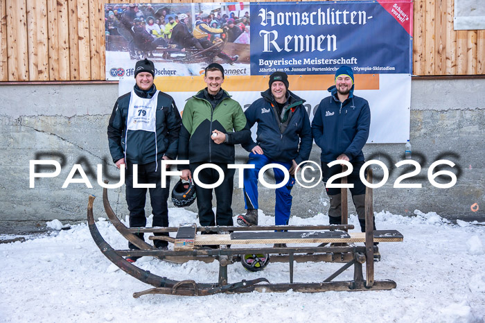 55. Hornschlittenrennen Partenkirchen, 06.01.2026