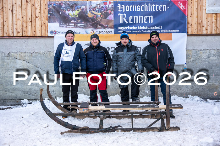 55. Hornschlittenrennen Partenkirchen, 06.01.2026