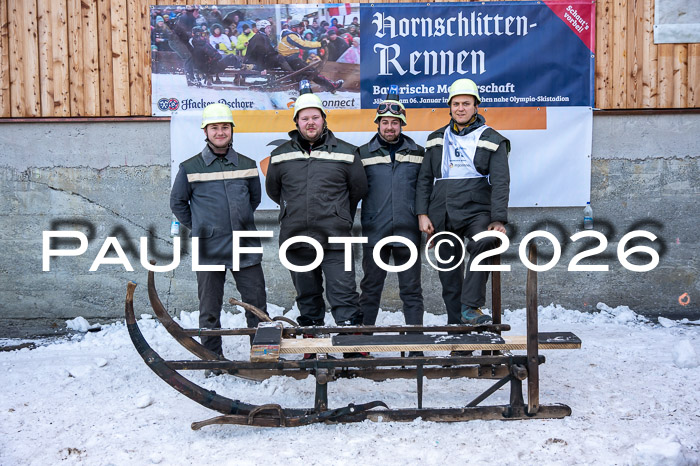 55. Hornschlittenrennen Partenkirchen, 06.01.2026
