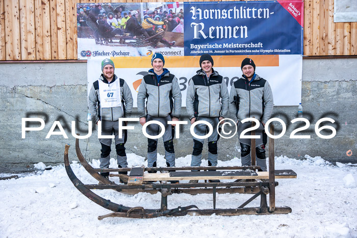 55. Hornschlittenrennen Partenkirchen, 06.01.2026