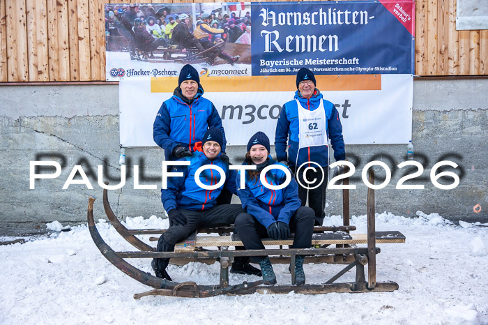 55. Hornschlittenrennen Partenkirchen, 06.01.2026