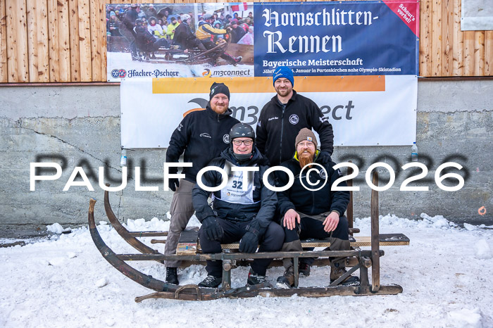 55. Hornschlittenrennen Partenkirchen, 06.01.2026