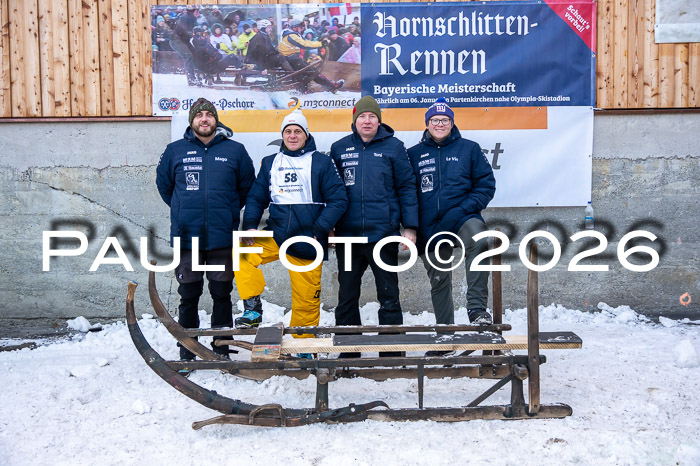 55. Hornschlittenrennen Partenkirchen, 06.01.2026