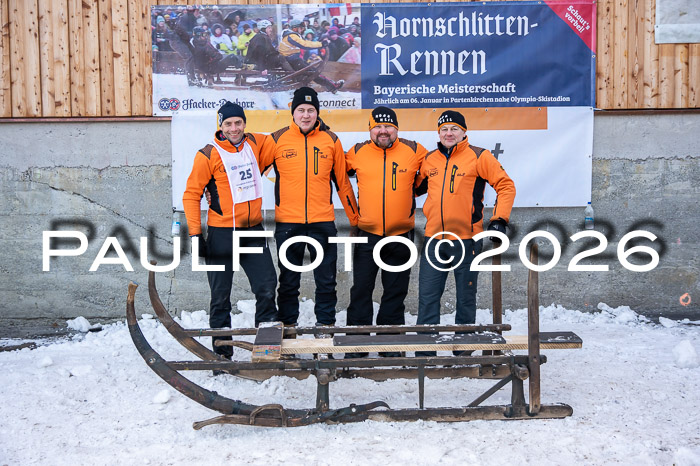 55. Hornschlittenrennen Partenkirchen, 06.01.2026