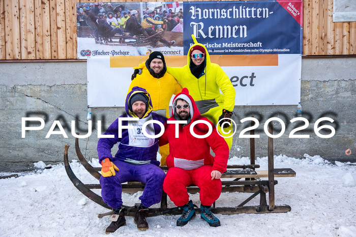 55. Hornschlittenrennen Partenkirchen, 06.01.2026