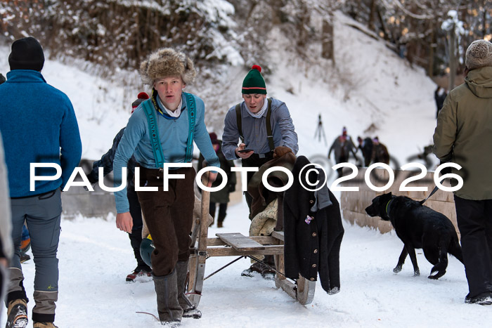 55. Hornschlittenrennen Partenkirchen, 06.01.2026