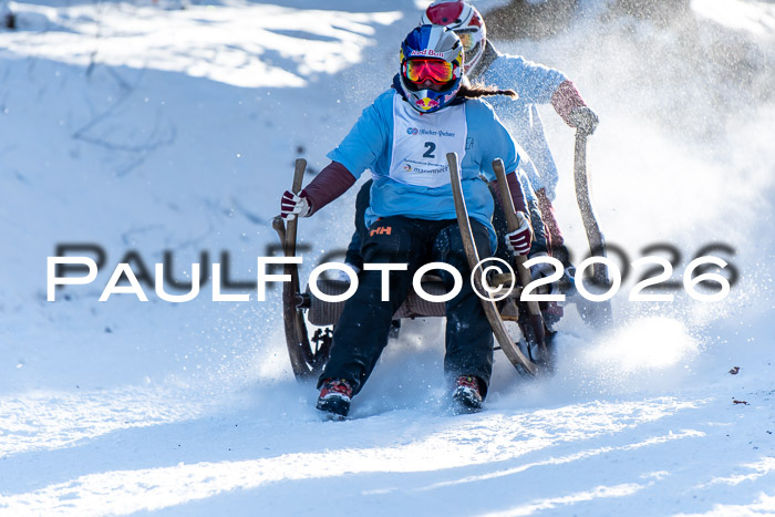 55. Hornschlittenrennen Partenkirchen, 06.01.2026