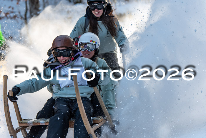 55. Hornschlittenrennen Partenkirchen, 06.01.2026
