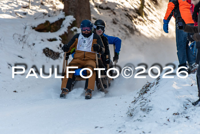 55. Hornschlittenrennen Partenkirchen, 06.01.2026