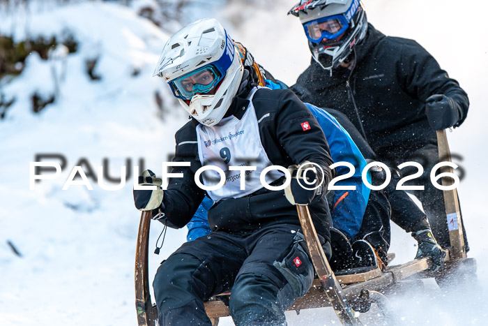 55. Hornschlittenrennen Partenkirchen, 06.01.2026