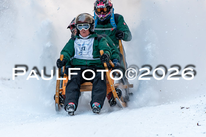 55. Hornschlittenrennen Partenkirchen, 06.01.2026