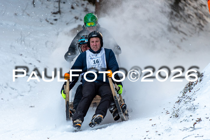 55. Hornschlittenrennen Partenkirchen, 06.01.2026