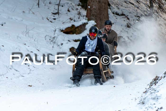 55. Hornschlittenrennen Partenkirchen, 06.01.2026