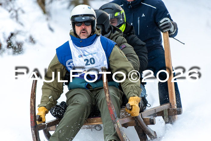 55. Hornschlittenrennen Partenkirchen, 06.01.2026