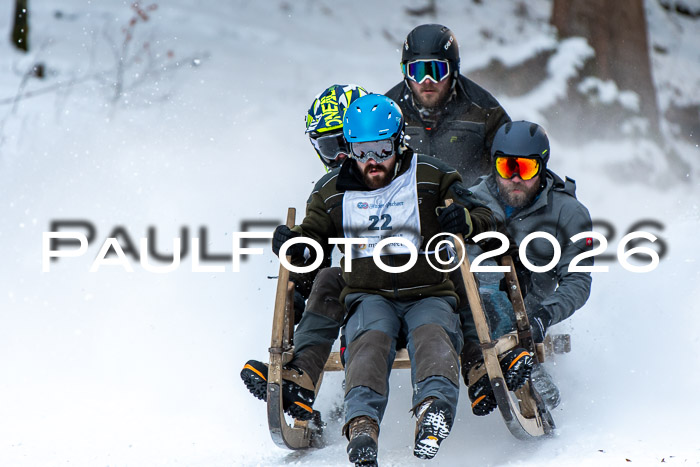 55. Hornschlittenrennen Partenkirchen, 06.01.2026