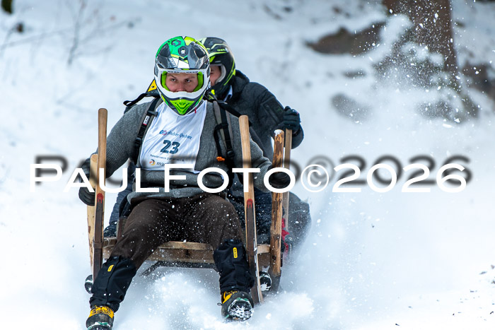 55. Hornschlittenrennen Partenkirchen, 06.01.2026