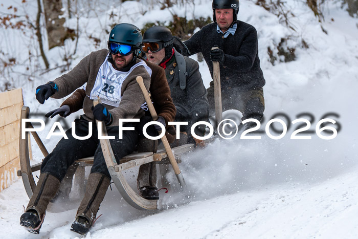 55. Hornschlittenrennen Partenkirchen, 06.01.2026
