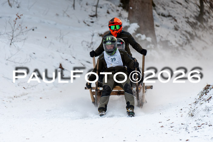 55. Hornschlittenrennen Partenkirchen, 06.01.2026