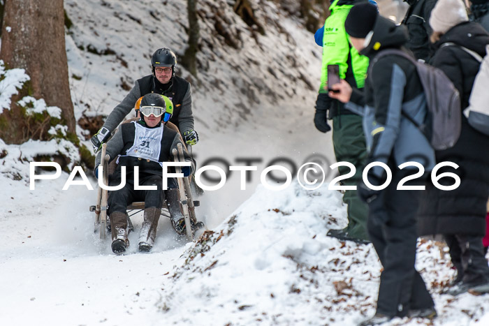 55. Hornschlittenrennen Partenkirchen, 06.01.2026
