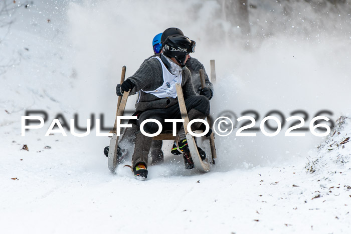 55. Hornschlittenrennen Partenkirchen, 06.01.2026