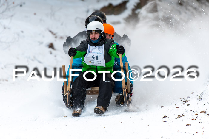 55. Hornschlittenrennen Partenkirchen, 06.01.2026