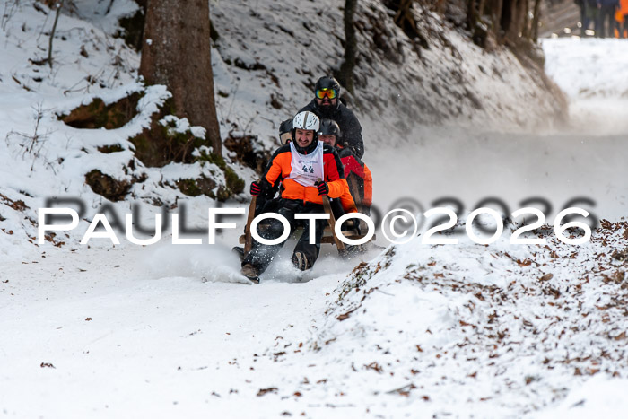 55. Hornschlittenrennen Partenkirchen, 06.01.2026