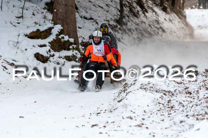 55. Hornschlittenrennen Partenkirchen, 06.01.2026