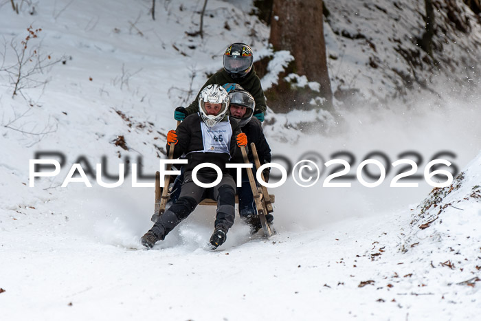 55. Hornschlittenrennen Partenkirchen, 06.01.2026