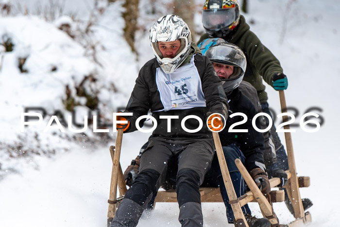 55. Hornschlittenrennen Partenkirchen, 06.01.2026