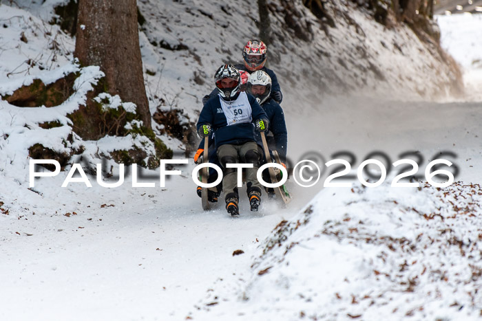 55. Hornschlittenrennen Partenkirchen, 06.01.2026