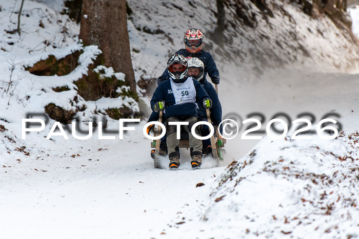 55. Hornschlittenrennen Partenkirchen, 06.01.2026
