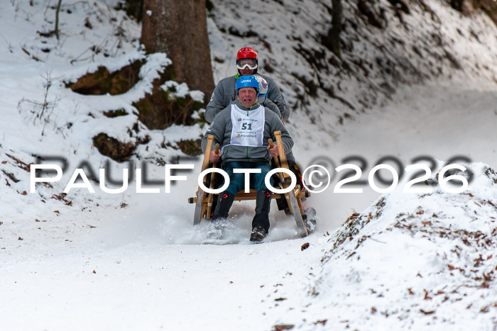 55. Hornschlittenrennen Partenkirchen, 06.01.2026