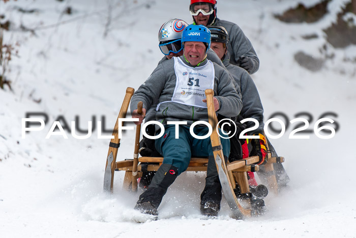 55. Hornschlittenrennen Partenkirchen, 06.01.2026