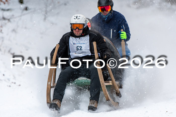 55. Hornschlittenrennen Partenkirchen, 06.01.2026
