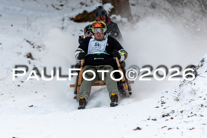 55. Hornschlittenrennen Partenkirchen, 06.01.2026
