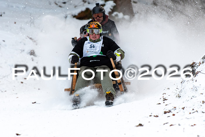 55. Hornschlittenrennen Partenkirchen, 06.01.2026