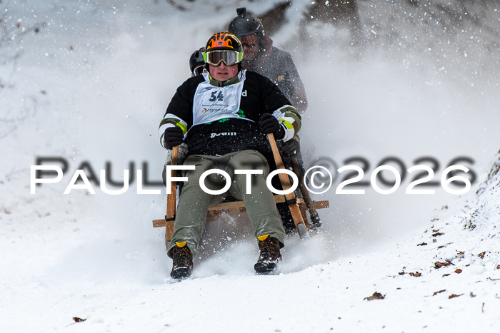 55. Hornschlittenrennen Partenkirchen, 06.01.2026