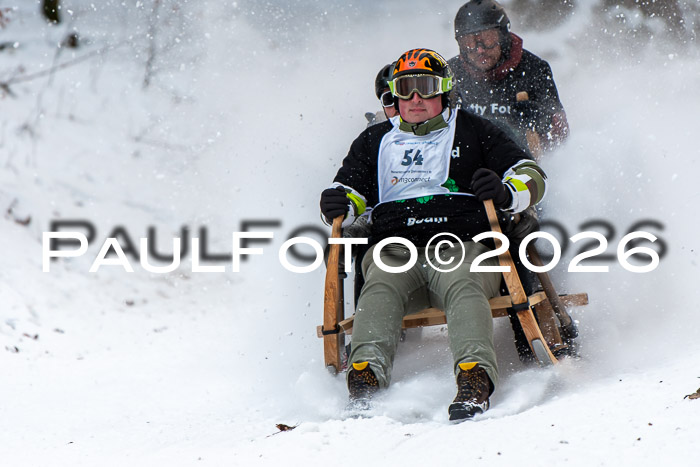 55. Hornschlittenrennen Partenkirchen, 06.01.2026