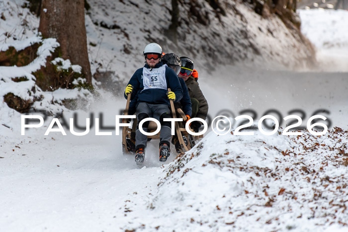 55. Hornschlittenrennen Partenkirchen, 06.01.2026